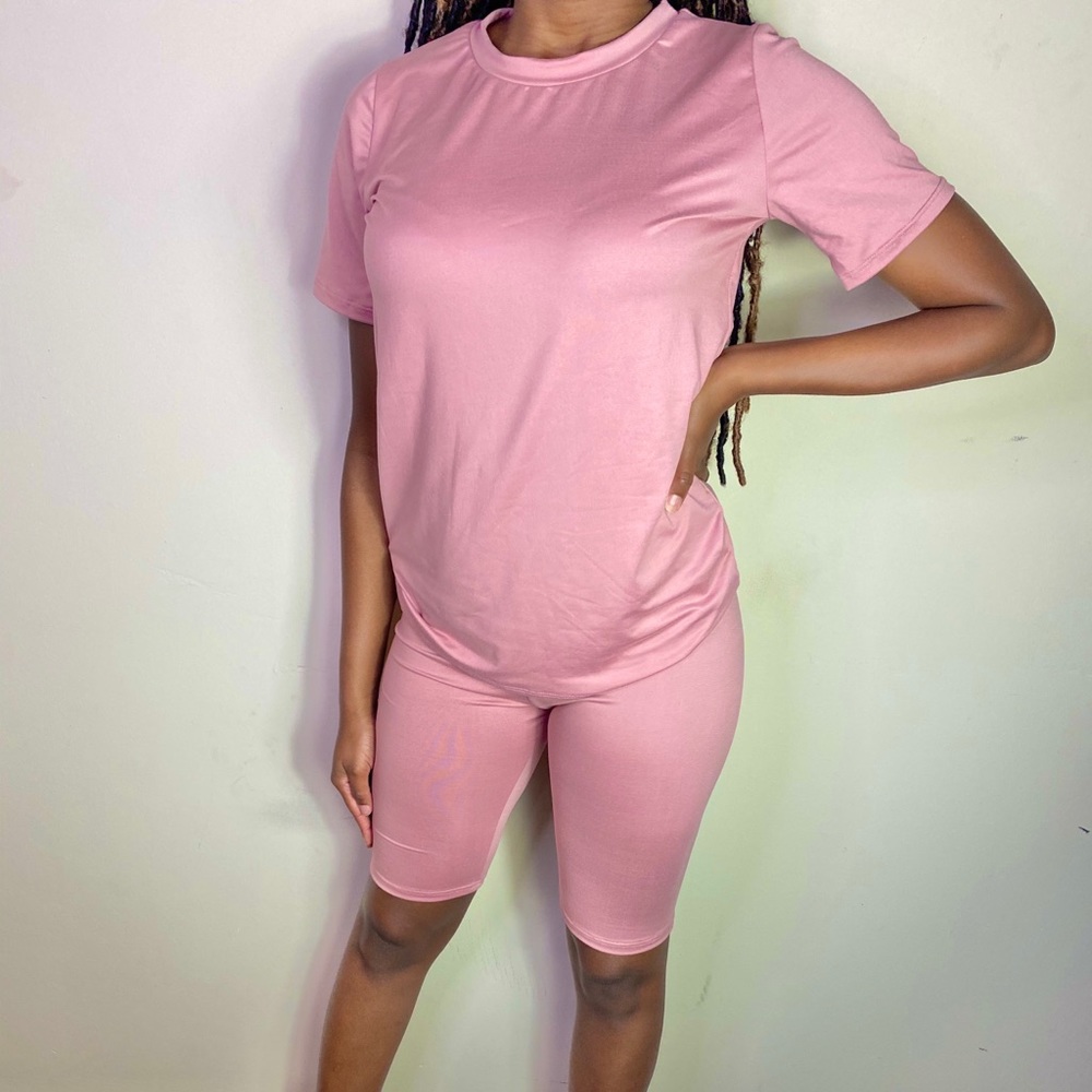 Biker Short Set
